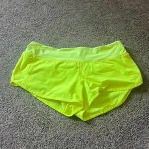 Women’s speed up lululemon shorts